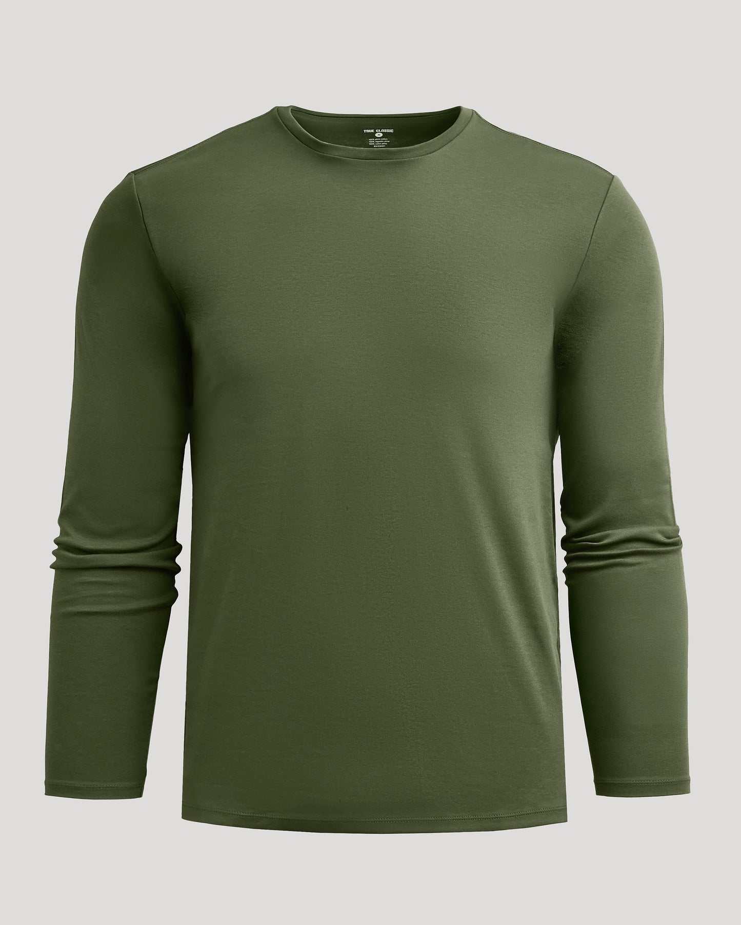 Grove Premium Pima Long Sleeve Crew
