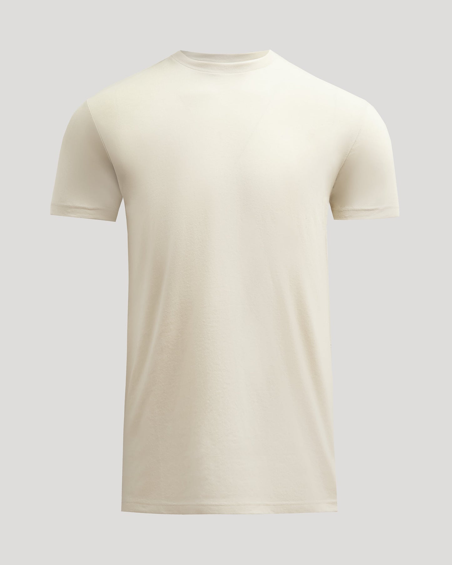 Alabaster Tall Straight Hem Crew Neck T-Shirt