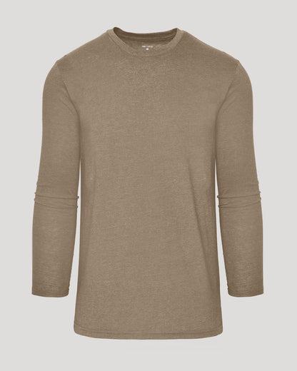 Dark Heather Sagewood Tall Long Sleeve T-Shirt