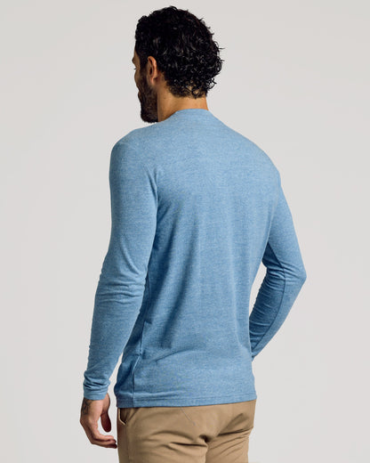 Heather Indigo Tall Long Sleeve T-Shirt