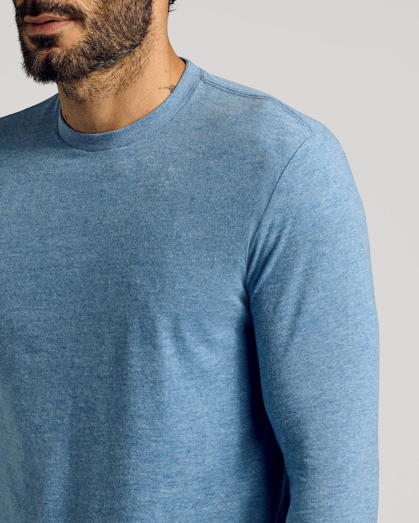Heather Indigo Tall Long Sleeve T-Shirt