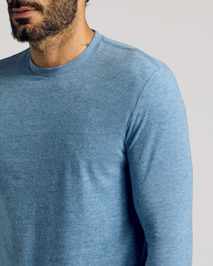 Heather Indigo Tall Long Sleeve T-Shirt