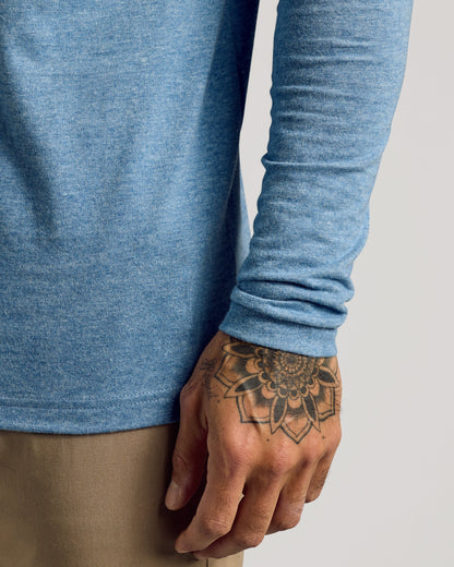 Heather Indigo Tall Long Sleeve T-Shirt