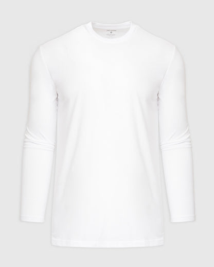 White Tall Long Sleeve T-Shirt
