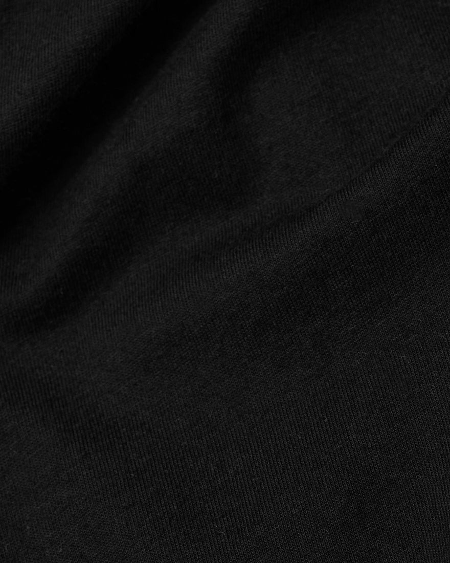 Black Tall Short Sleeve Classic V-Neck