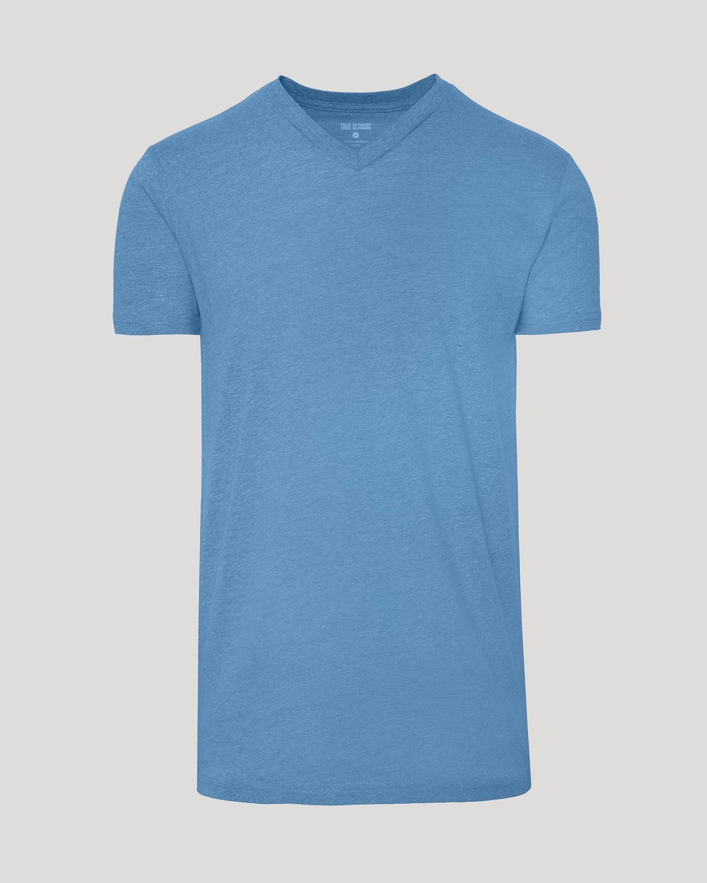 Dark Heather Blue Lake Tall Classic V-Neck