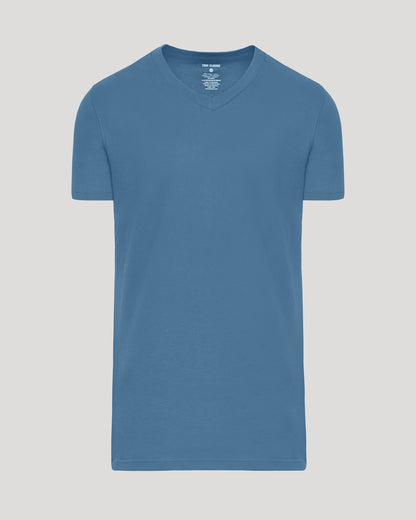 Indigo Tall Short Sleeve Classic V-Neck