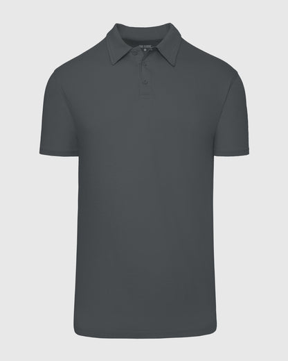 Carbon Short Sleeve Tall Polo