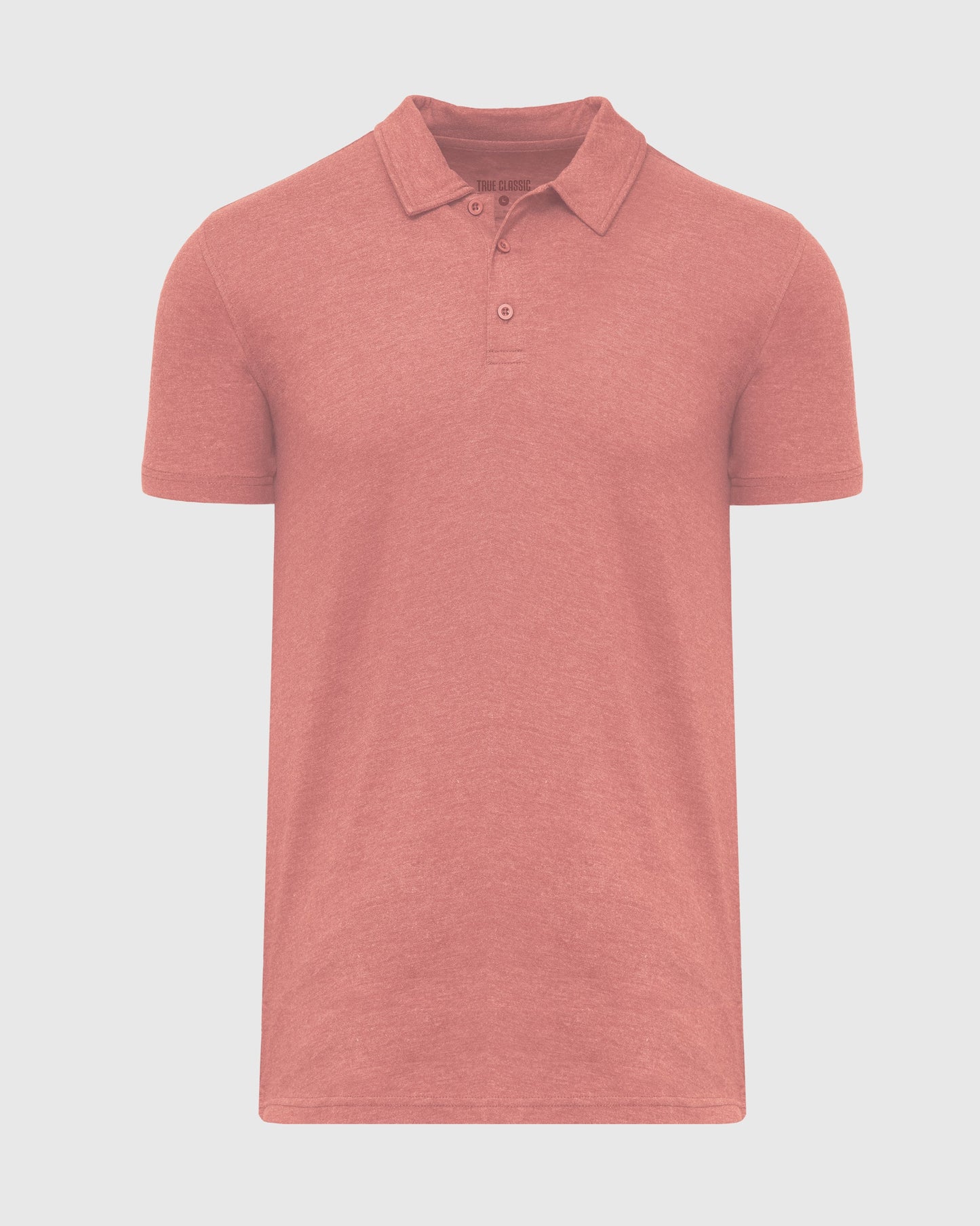 Heather Cayenne Short Sleeve Tall Polo