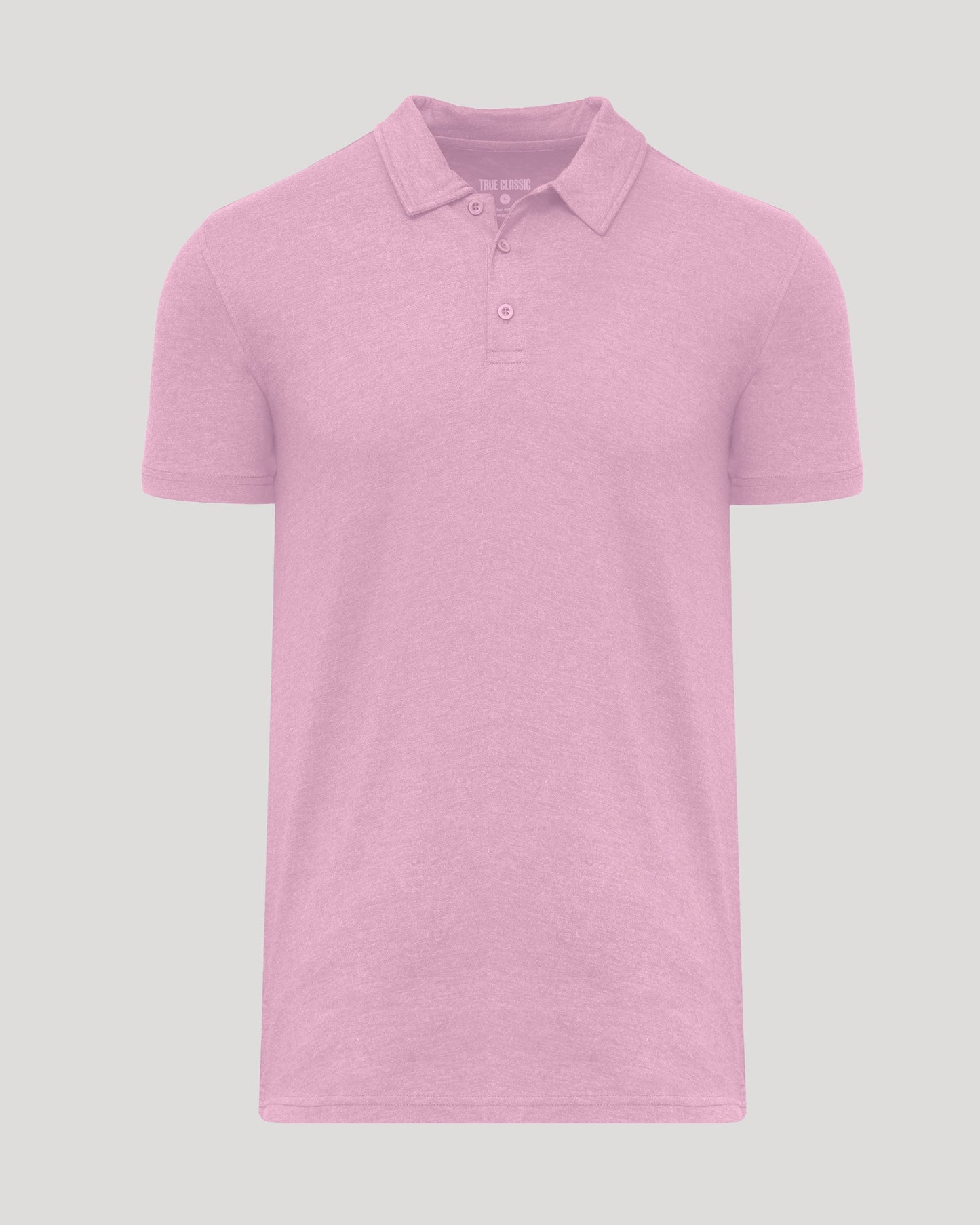 Heather Mauve Short Sleeve Tall Polo