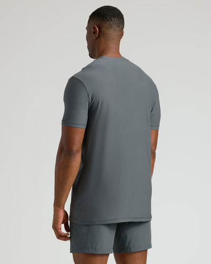 Carbon Tall Active Crew Neck 2.0