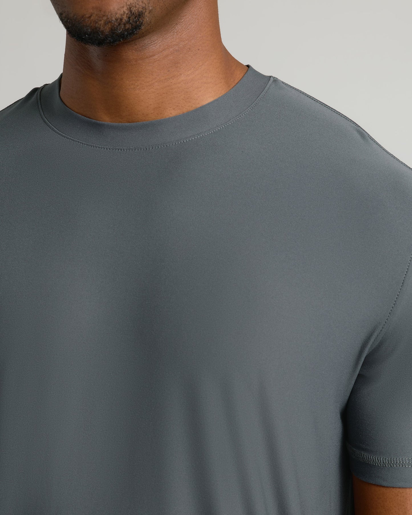 Carbon Tall Active Crew Neck 2.0