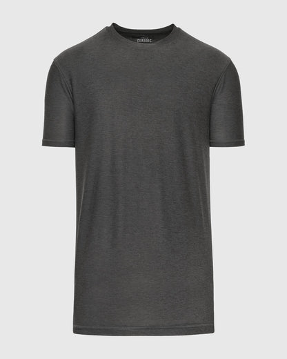 Charcoal Heather Gray Tall Active Crew Neck 2.0