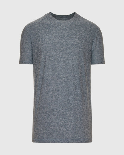 Heather Navy Tall Active Crew Neck 2.0