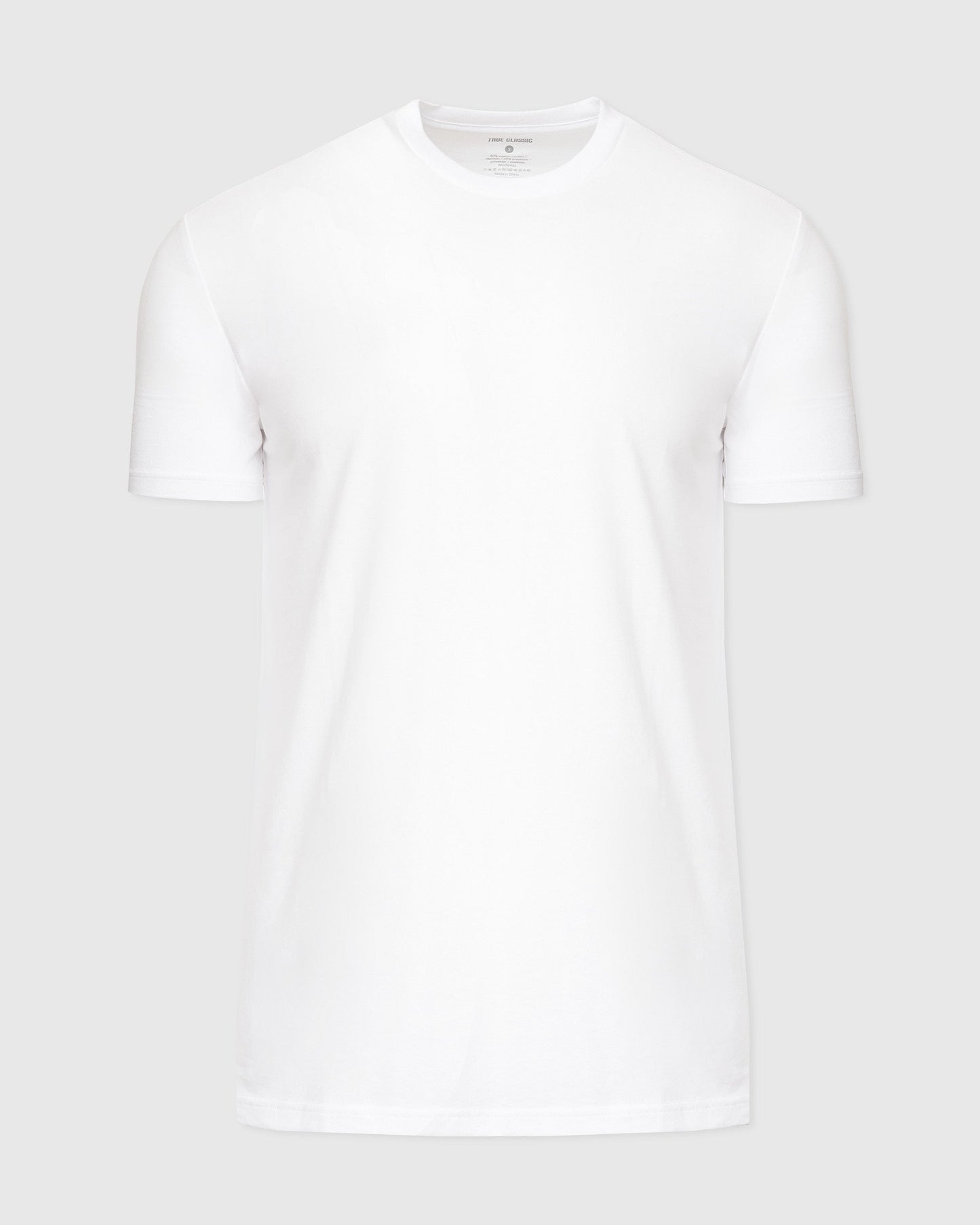 White Tall Active Crew Neck 2.0