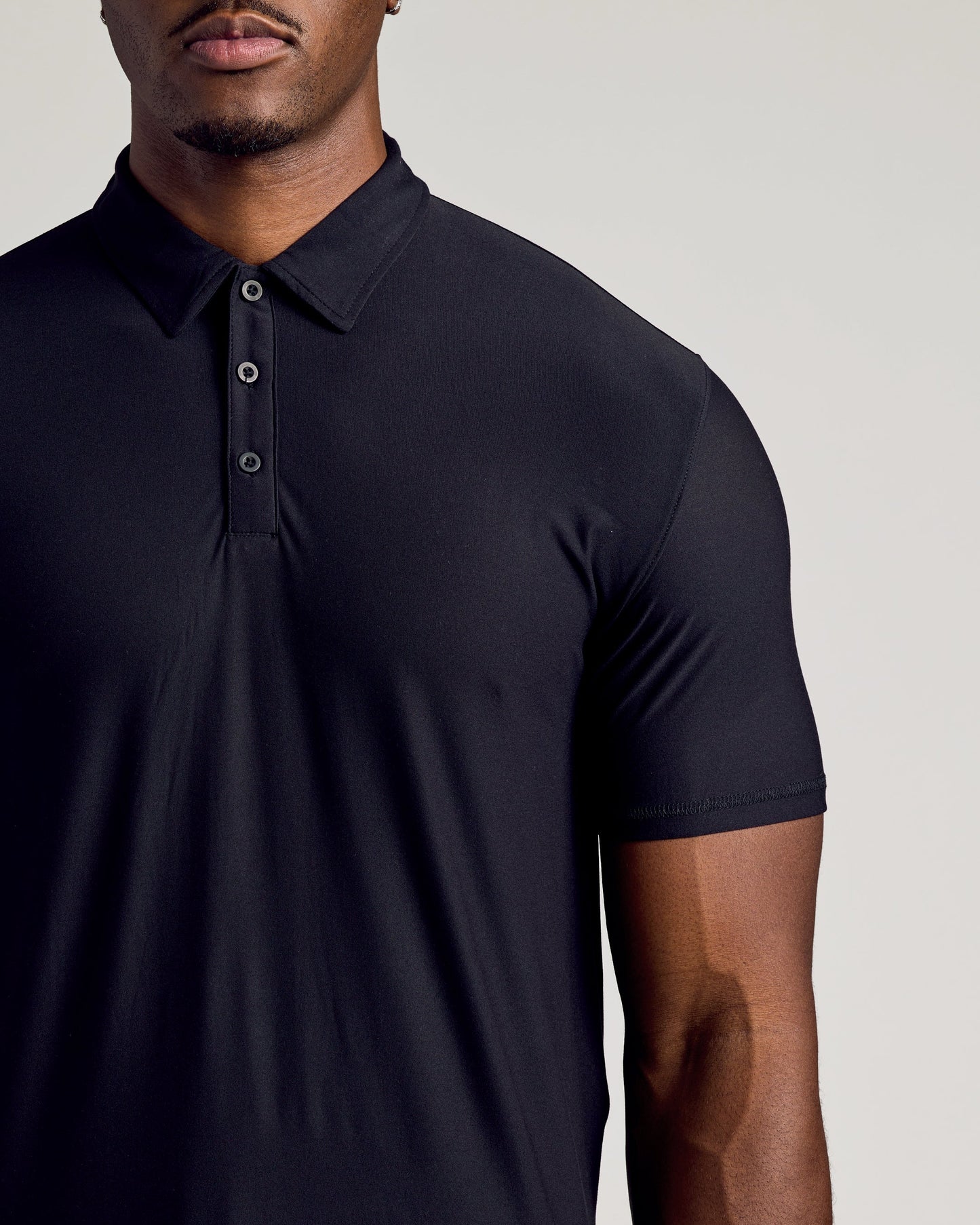 Black Tall Active Polo 3-Pack