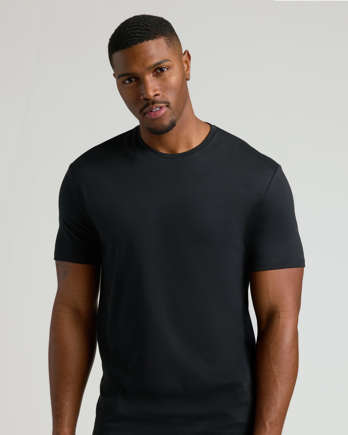 Black Tall Premium Pima Crew Neck 2-Pack