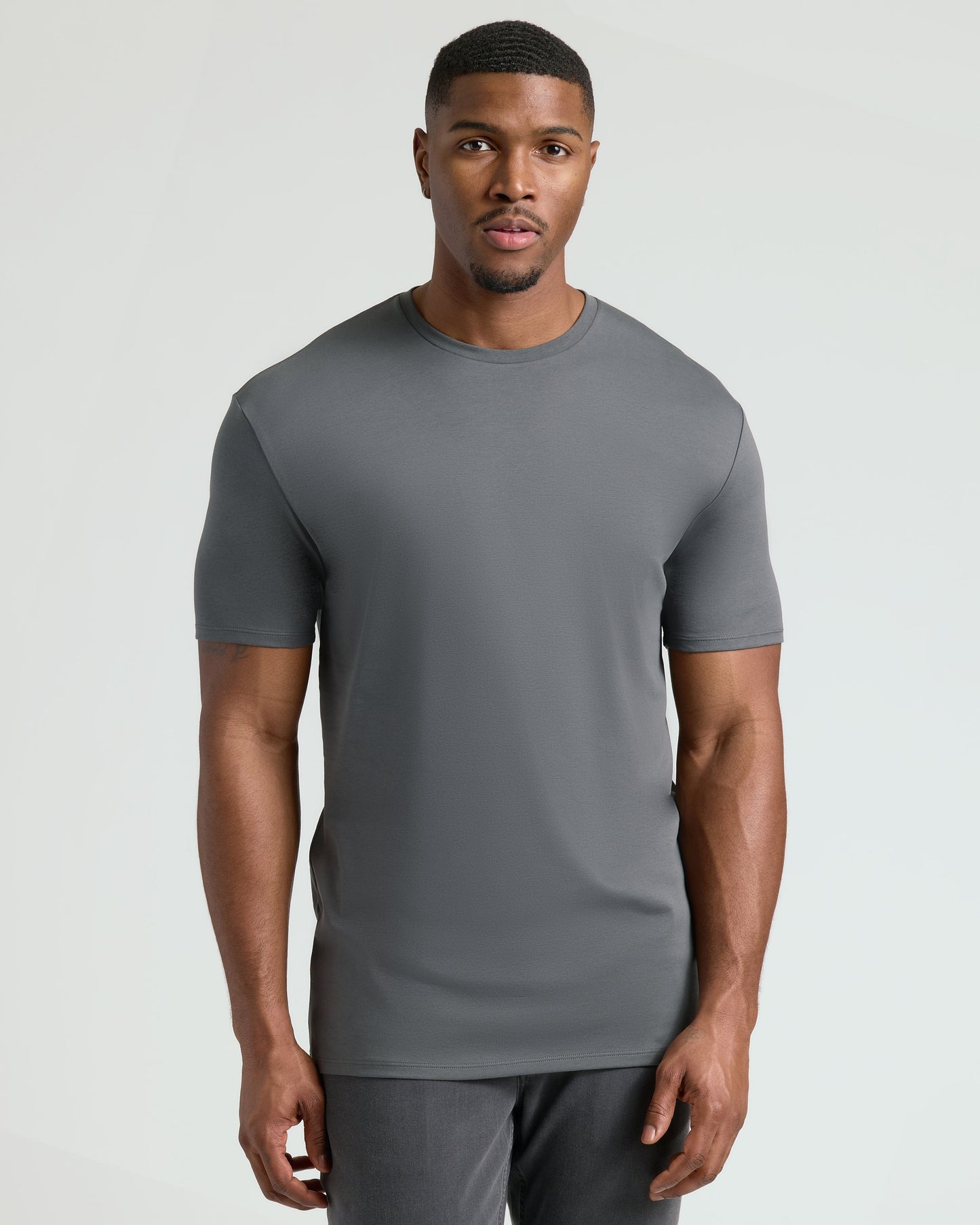Carbon Tall Premium Pima Crew Neck