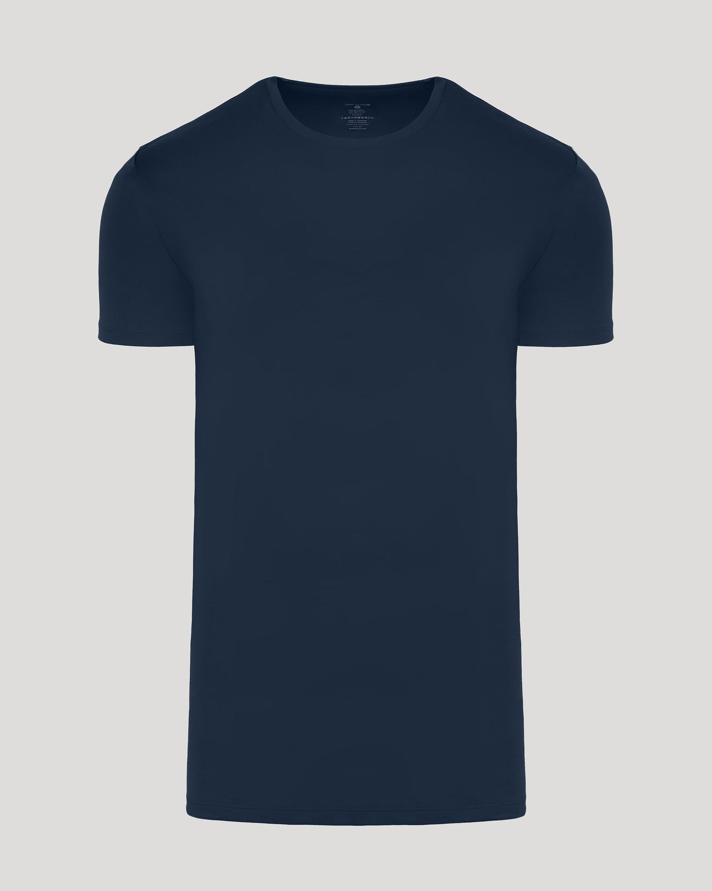 Navy Tall Premium Pima Crew Neck