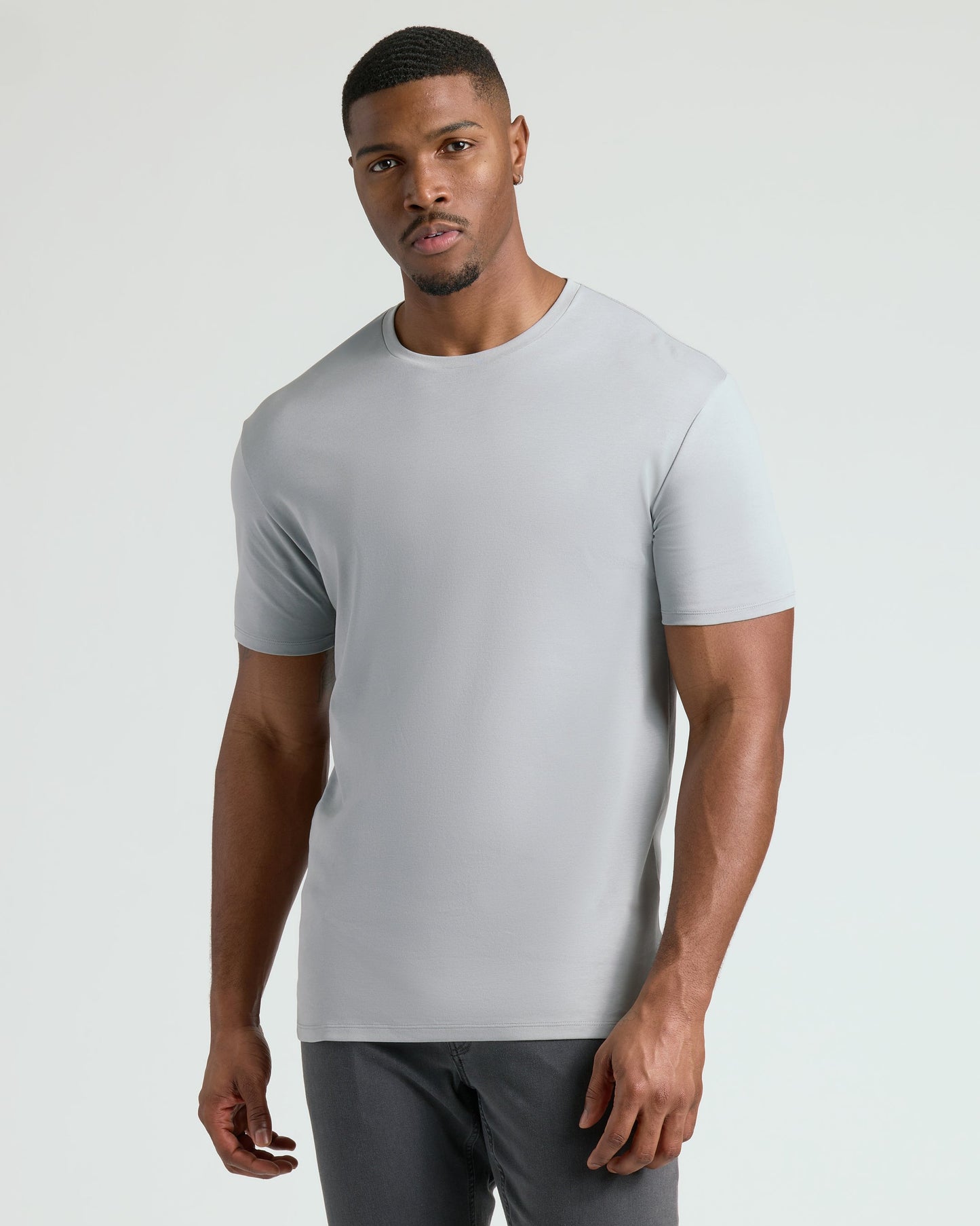 Steel Tall Premium Pima Crew Neck