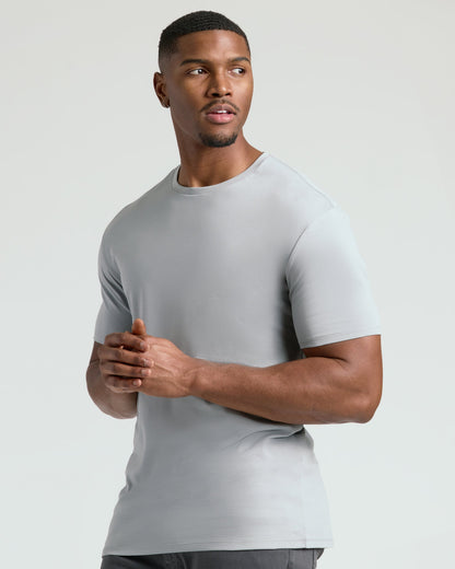 Steel Tall Premium Pima Crew Neck