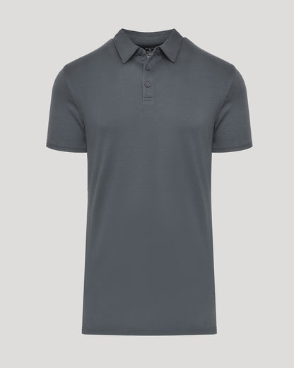 Carbon Tall Premium Pima Polo
