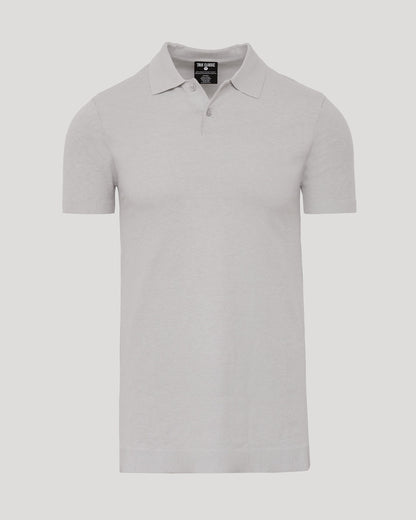 Heather Gray Tall Dressy Polo