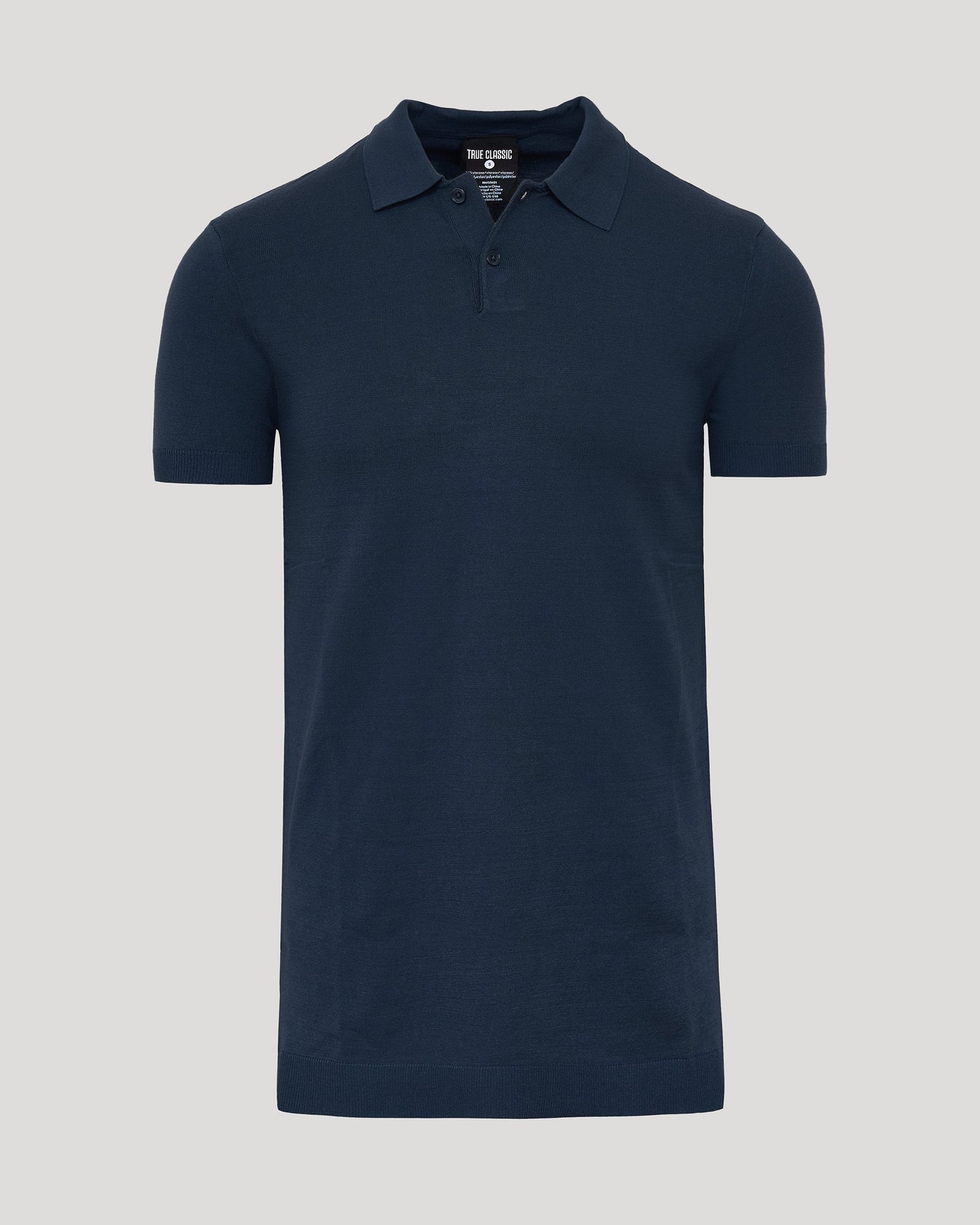 Navy Tall Dressy Polo