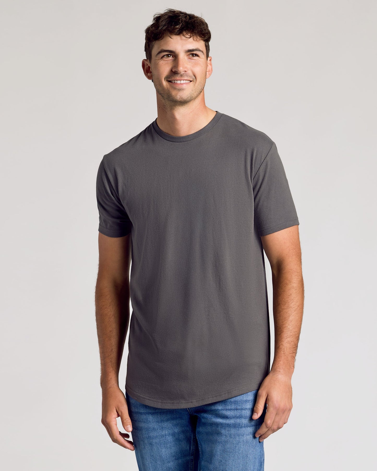 Short Sleeve Tall Curved Hem Crew 6-Pack