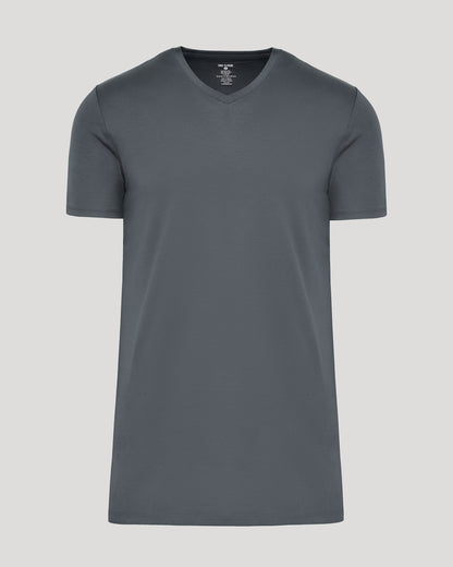 Carbon Tall Premium Pima V-Neck