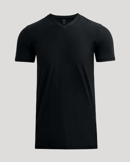Black Tall Active V-Neck
