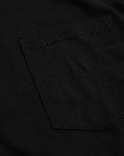 All Black Tall Heavyweight Pocket Crew Neck 3-Pack
