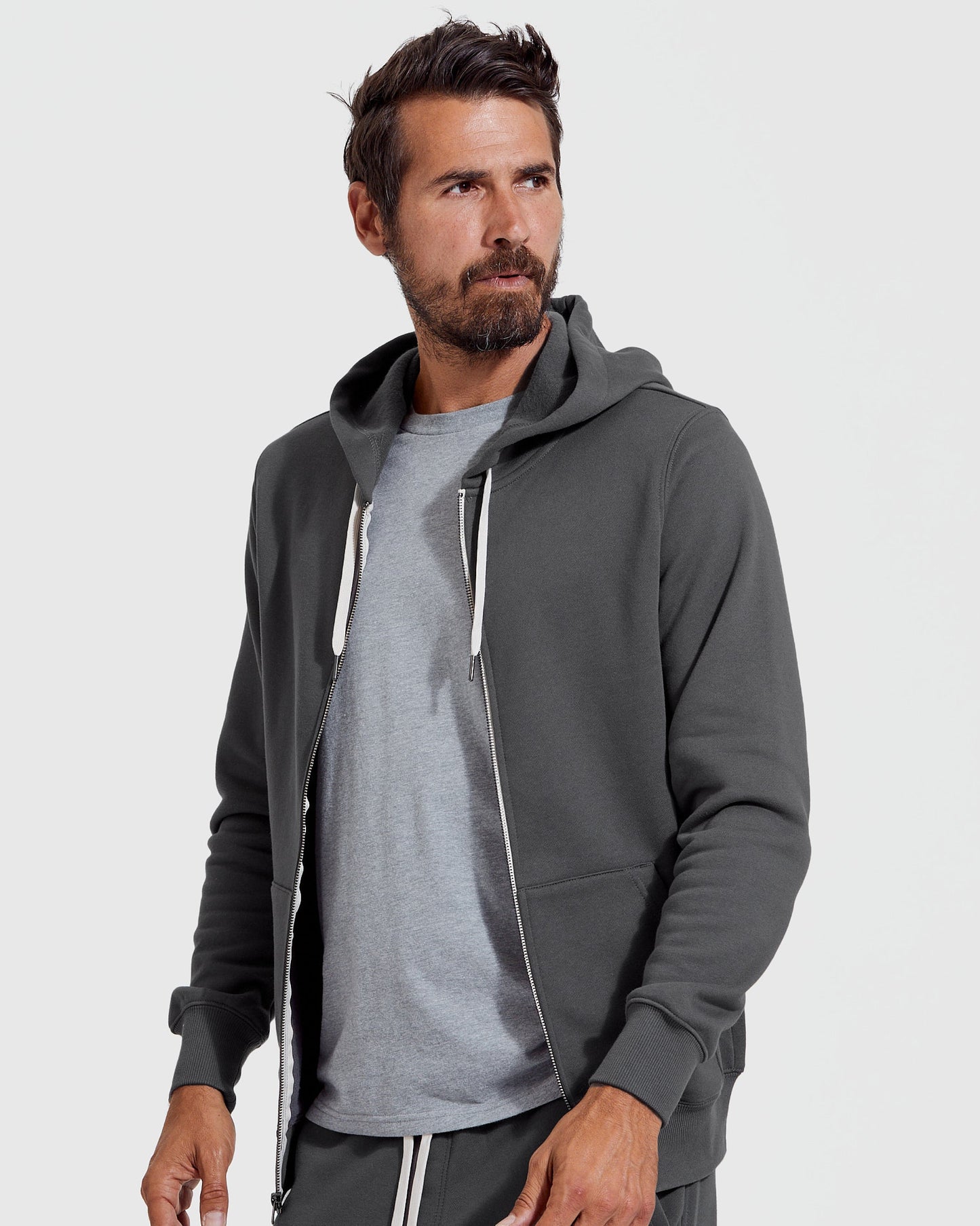Carbon Full Zip Fleece Hoodie & Jogger 2-Pack