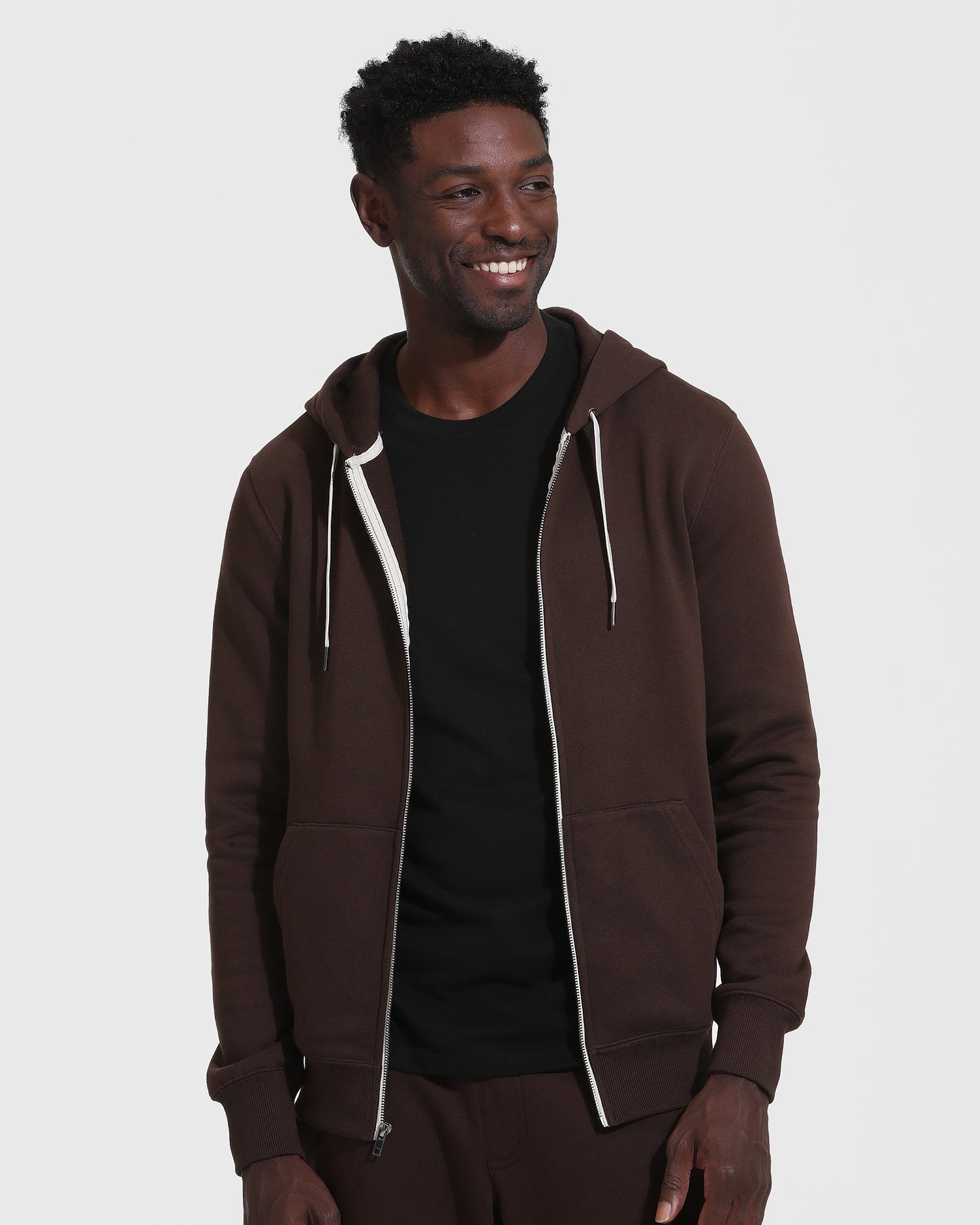 Dark Oak Full Zip Fleece Hoodie & Jogger 2-Pack