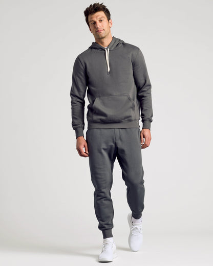 Carbon Fleece French Terry Pullover Hoodie