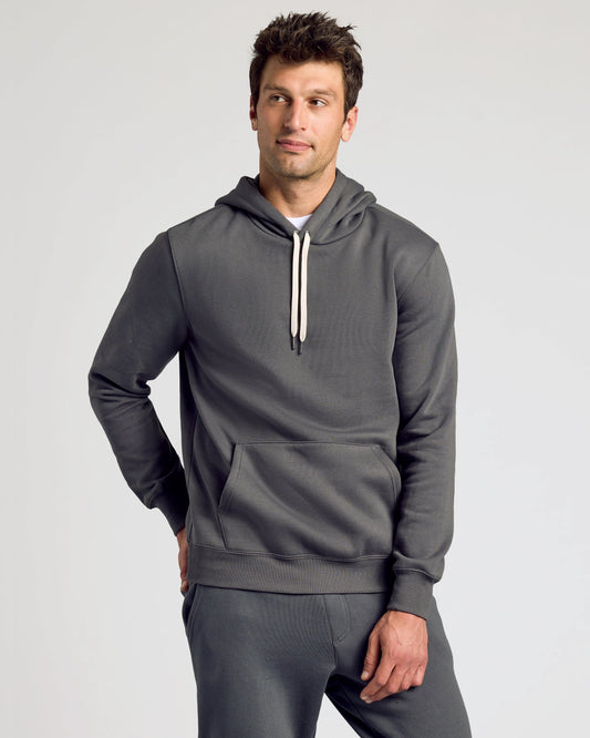 Carbon Fleece French Terry Pullover Hoodie