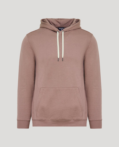 Slate Mauve Fleece French Terry Pullover Hoodie