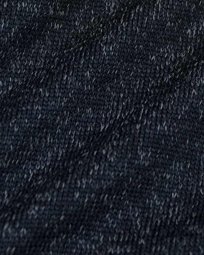 Navy Sweater Fleece Jacket