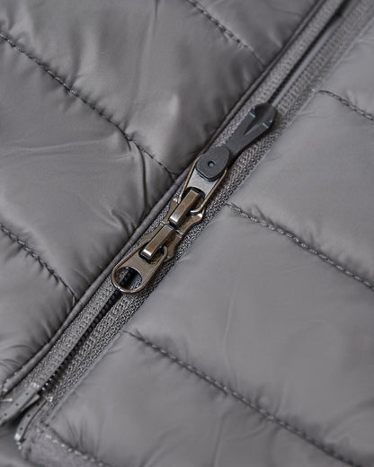 Gunmetal Puffer Jacket