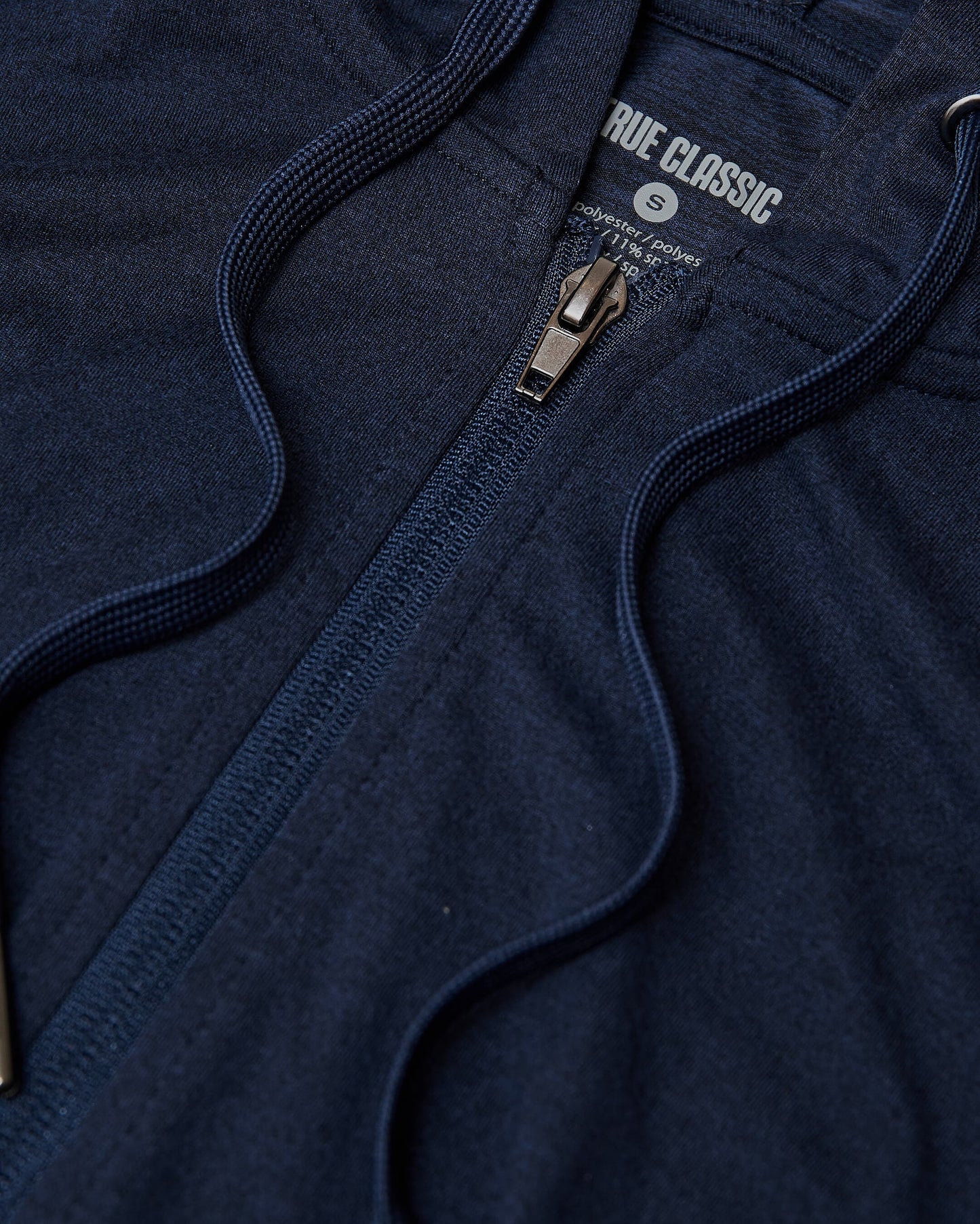 Dark Heather Navy Active Comfort Full Zip Hoodie