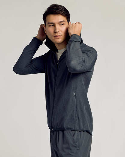 Charcoal Heather Gray Active Shell Jacket