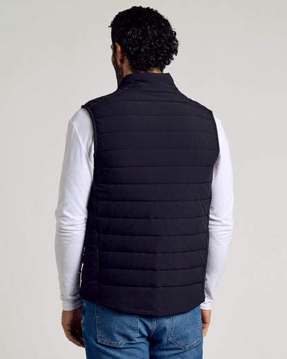 Black Puffer Vest 2.0