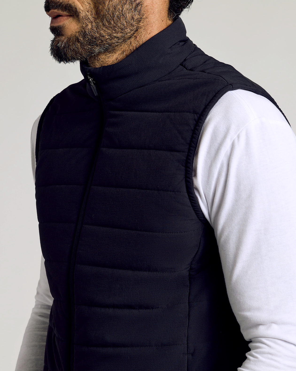 Black Puffer Vest 2.0