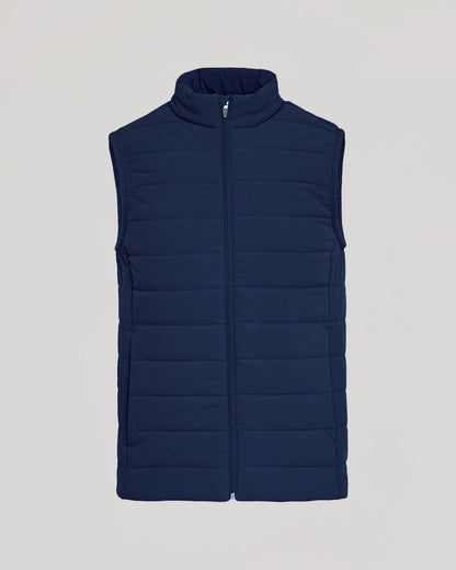 Navy Puffer Vest 2.0