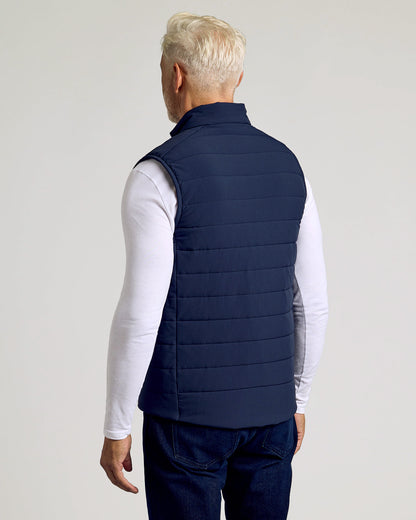 Navy Puffer Vest 2.0