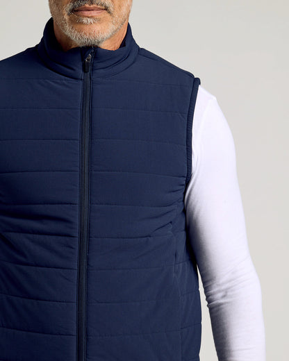 Navy Puffer Vest 2.0