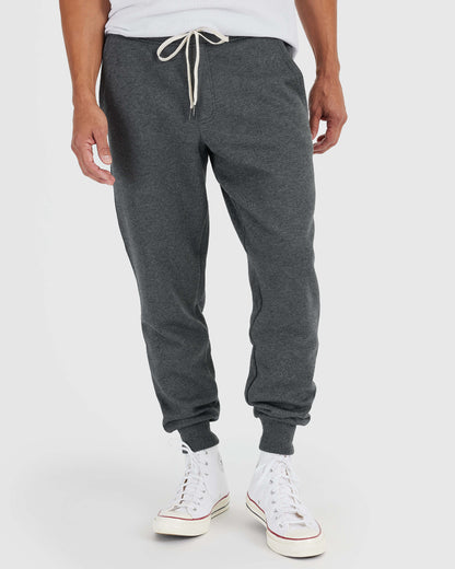 Gray Tones Fleece French Terry Joggers 3-Pack