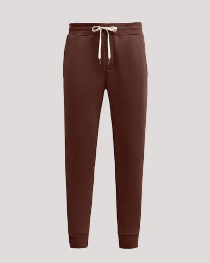 Carob Fleece French Terry Joggers