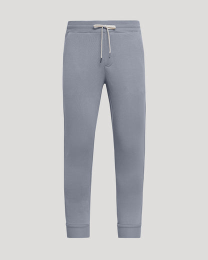 Dusty Blue Fleece French Terry Joggers