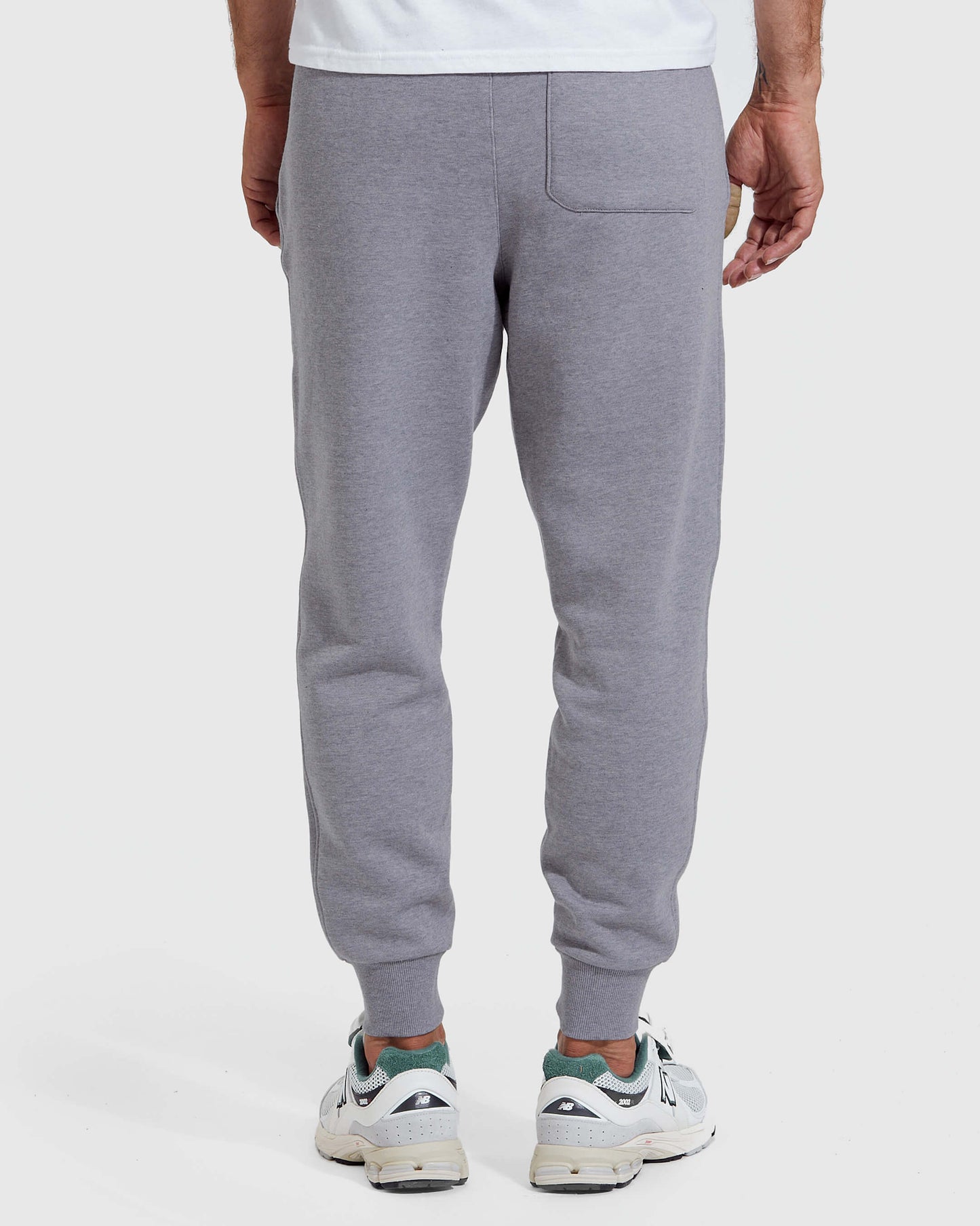 Heather Gray Fleece French Terry Joggers
